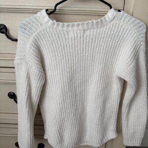Pink Republic White Sweater Size L:14